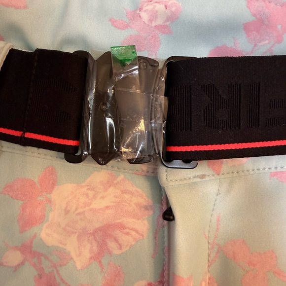 LoveShackFancy x Bogner Fire + Ice Ski Pants Quiet Tide Blue/Pink Floral Print - Picture 8 of 16